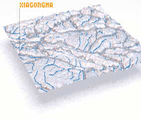 3d view of Xia Gongma