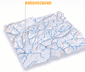 3d view of Ban Donsavan