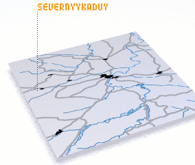 3d view of Severnyy Kaduy