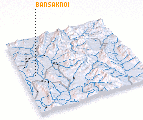 3d view of Ban Sak Noi