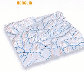 3d view of Möng Lin