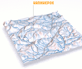 3d view of Wān Hwè-pōk