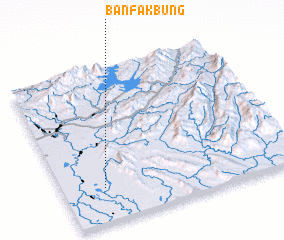 3d view of Ban Fak Bung