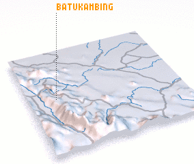 3d view of Batukambing