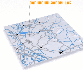 3d view of Ban Khok Khao Bo Phlap