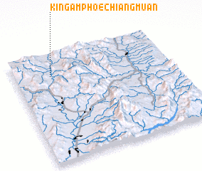 3d view of King Amphoe Chiang Muan