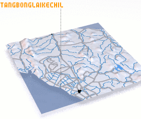 3d view of Kampong Permatang Bonglai Kechil