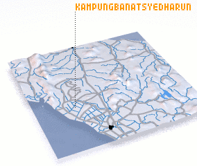 3d view of Kampung Banat Syed Harun