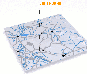 3d view of Ban Tao Dam