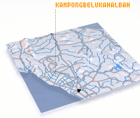 3d view of Kampong Beluka Halbah