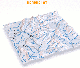 3d view of Ban Pha Lat