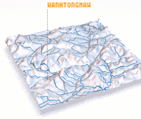 3d view of Wān Htōngmaw