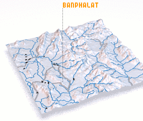 3d view of Ban Pha Lat