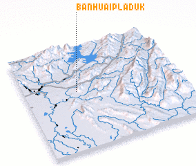 3d view of Ban Huai Pla Duk