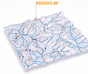 3d view of Ban Don Lao