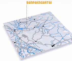 3d view of Ban Pak Ngam Tai