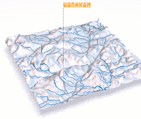 3d view of Wān Hkam