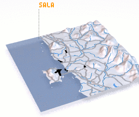 3d view of Sala