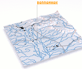 3d view of Ban Nam Hak