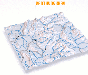 3d view of Ban Thung Kwao