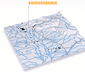 3d view of Ban Non Makhuk