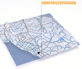 3d view of Kampong Senggora