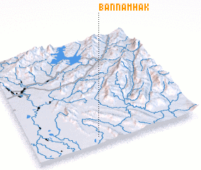 3d view of Ban Nam Hak