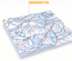 3d view of Wān Mawntōn