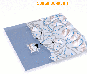 3d view of Sungai Dua Bukit