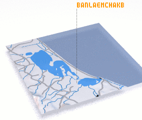 3d view of Ban Laem Chak (1)