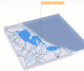 3d view of Ban Don Khan