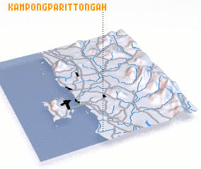 3d view of Kampong Parit To\