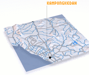 3d view of Kampong Kedah