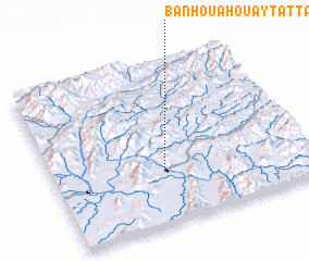 3d view of Ban Houahouaytat-Tai