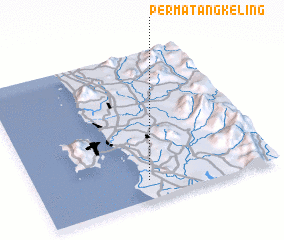 3d view of Permatang Keling