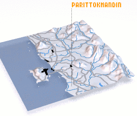 3d view of Parit Tok Mandin