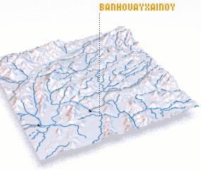 3d view of Ban Houayxai-Noy