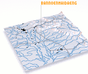 3d view of Ban Noen Mai Daeng