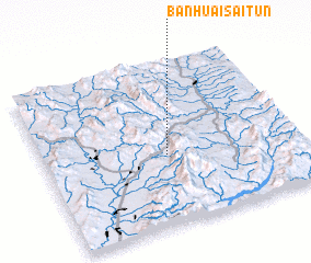 3d view of Ban Huai Sai Tun