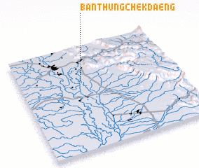 3d view of Ban Thung Chek Daeng