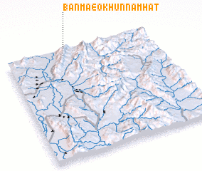 3d view of Ban Maeo Khun Nam Hat