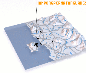 3d view of Kampong Permatang Langsat