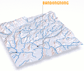 3d view of Ban Don-Gnòng