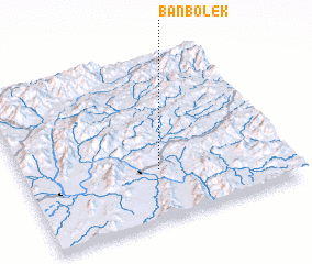 3d view of Ban Bolék