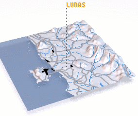 3d view of Lunas