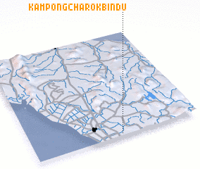 3d view of Kampong Charok Bindu