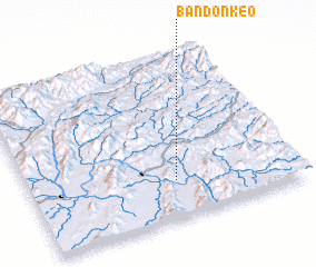 3d view of Ban Donkêo