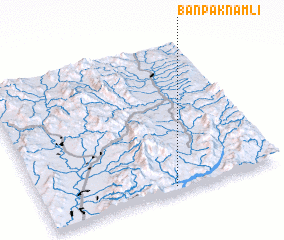 3d view of Ban Pak Nam Li