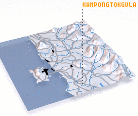 3d view of Kampong Tok Gula