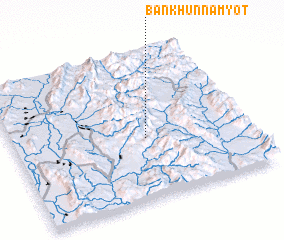 3d view of Ban Khun Nam Yot